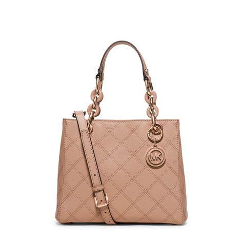 MICHAEL Michael Kors Cynthia Small Leather Satchel